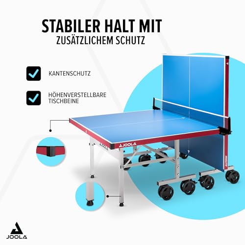 JOOLA 11650 Tischtennistisch ALUTERNA – Profi Outdoor Tischtennisplatte Wetterfest - 5