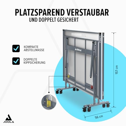 JOOLA 11134 Tischtennisplatte Outdoor Rally-Profi Tischtennistisch - 8