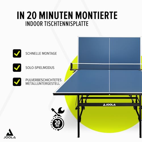 JOOLA Tischtennisplatte Inside 13 Tischtennistisch Indoor klappbares Untergestell - 2