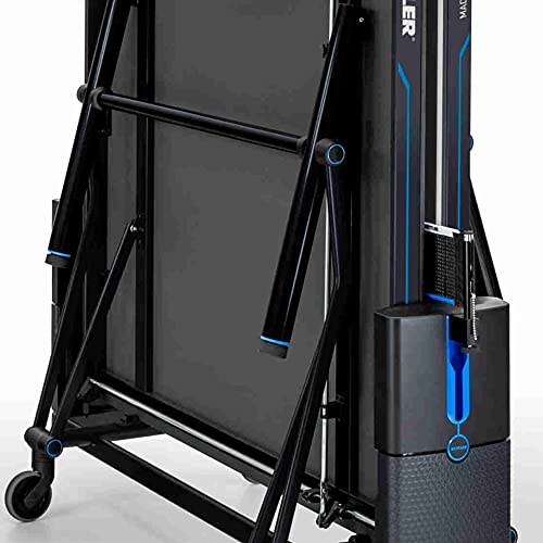 KETTLER K15 Outdoor Profi-Tischtennisplatte | Qualität Made in Germany (TÜV-geprüft) | Wetterfest | Zusammenklappbar & leicht verstaubar | 10mm Melaminharzplatte | Kein Aufbau I Vormontiert - 5