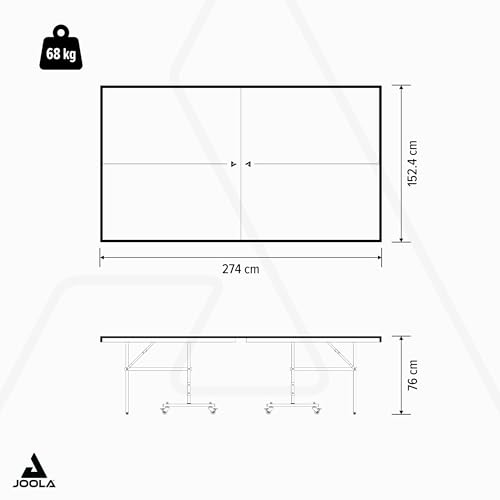 JOOLA Tischtennisplatte Outdoor J500A – Profi Tischtennistisch - 7