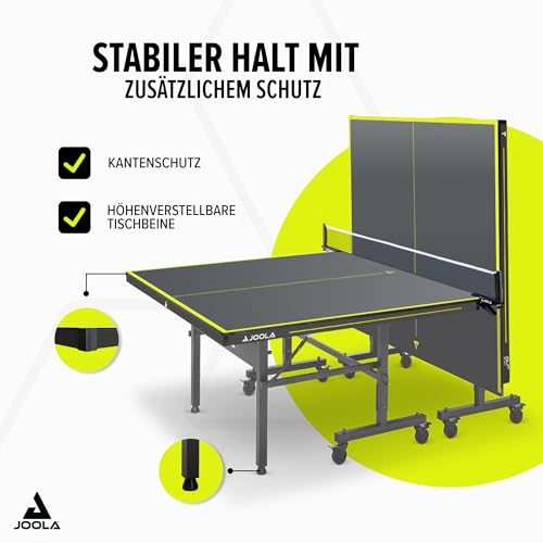JOOLA Tischtennisplatte Inside J18 Tischtennistisch Indoor klappbares Untergestell - 5