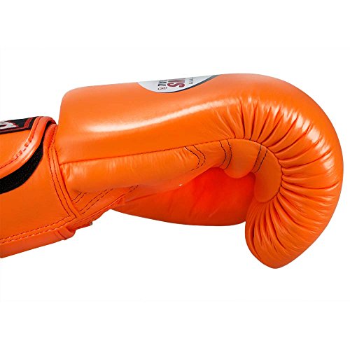 TWINS Boxhandschuhe, Leder, BGVL-3, orange Size 16 Oz - 3