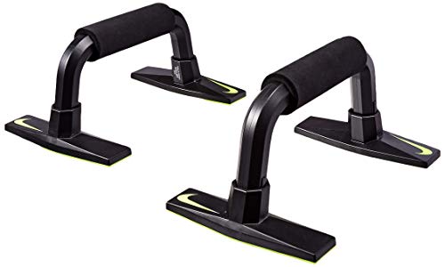 Nike 3.0 Liegestützgriffe, schwarz/Neongelb, One Size - 3