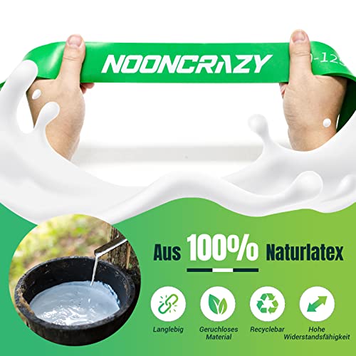 Resistance Bands, 4 Verschiedene Ebenen Widerstandsbänder mit Türanker und Handgriffen, Fitnessbänder für Kraftraining, Training, Physiotherapie, Yoga für Männer und Frauen - 3