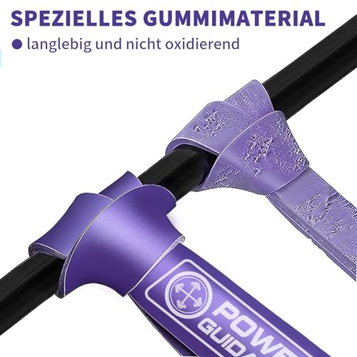 POWER GUIDANCE Resistance Bands,Widerstandsbänder 5er-Set für Kraftraining Inklusive Tragetasche,Pull Up Fitnessbänder,Bänder Krafttraining für Fitness/Sport/Muskelaufbau/Klimmzug/Yoga/Crossfit - 6