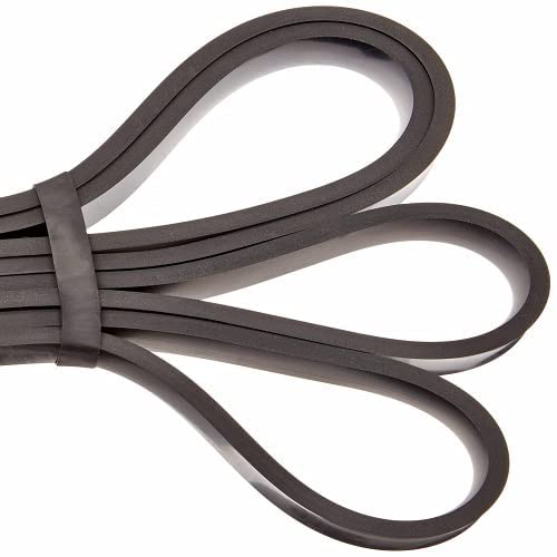 Amazon Basics Fitnessband, Widerstandsband, 1,9 cm (14-27 kg), Schwarz - 2