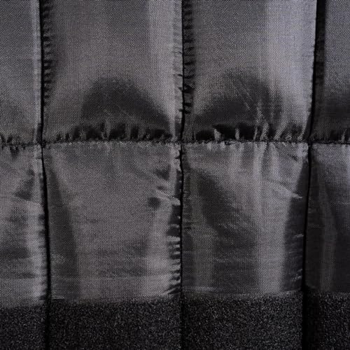 GymBeam Gewichtsweste - Effektives Fitness-Accessoire, mit Klettverschluss, anpassbares Gewicht, verbessert die Intensität und Kalorienverbrennung beim Kraft- und Gewichtstraining Schwarz (10 kg) - 4