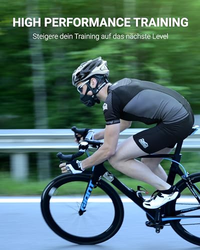 Phantom Athletics Erwachsene Training Mask Trainingsmaske - Schwarz - 9