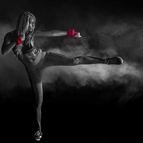 MOVIT 2er Set Neopren Gewichtsmanschetten mit Daumenschlaufen, 2x 2,0 kg, schwarz - 2