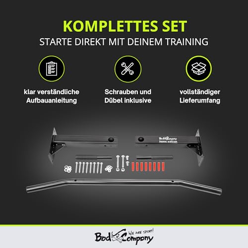 Bad Company Klimmzugstange Deckenmontage bis 350 kg belastbar - 7