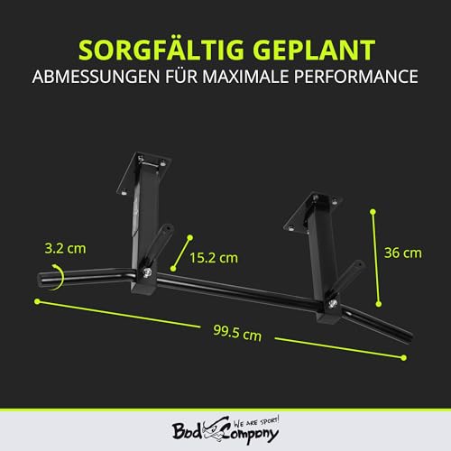 Bad Company Klimmzugstange Deckenmontage bis 350 kg belastbar - 8