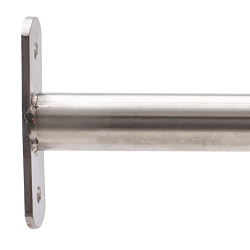 Reckstange Turnstange Gymnastikstange Metallstange (125 cm Edelstahl) Reck aus Stahl zum Befestigen am Schaukel oder Klettergerüst auch als Gymnastik oder Turnstange auch für öffentliche Spielplätze - 7