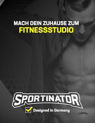 SPORTINATOR® Klimmzugstange zum Einspannen im Türrahmen, für dein Home-Gym. Länge 60–102 cm, kompakt, sicher & schnell ohne Bohren, belastbar bis 150 kg - 7