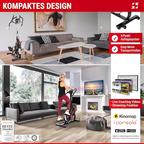 HAMMER Cross Stepper, Mix aus Crosstrainer- und Stepper-Workout - 4