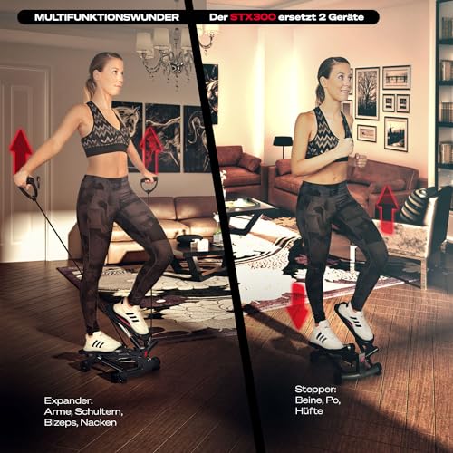 Sportstech 2in1 Twister Stepper mit Power Ropes – Deutsche Qualitätsmarke - 2
