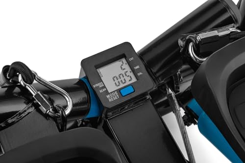 Gymtek XST700 Stepper, Drehstepper mit Haltegriffen & Expanderbänder - Twist Mini Stepper mit LCD, Schrittzähler und Kalorienzähler - Fitness, Pilates, Workout - Stairmaster Sportgeräte Zuhause - 5