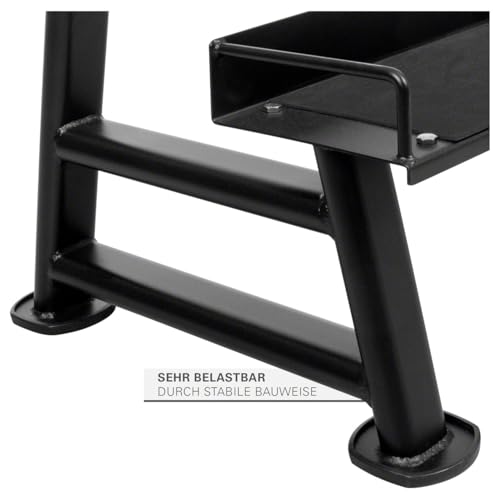 Sport-Tec Kettlebell-Set 11-TLG., 4-32 kg inkl. Ablage - 5