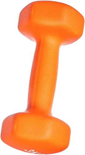 Amazon Basics Neopren Hanteln Gewichte, Orange, 2er-Set, 2 x 3 kg 6.0 - 3