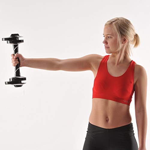 top vit Swinging Dumbbell I schwingende Hantel mit Mehrfachfunktion zur Stimulierung von tieferliegenden Muskeln I 1 Stück I Gewicht: 1,5 kg I Farbe: orange - 6