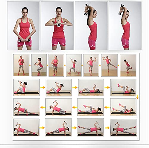 YUNVJIG Herren- Und Damenhanteln Herren Vibrationshantel Swing Vibrationshantel Fitnessgeräte - 5