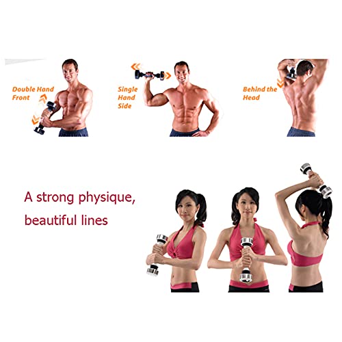 YUNVJIG Herren- Und Damenhanteln Herren Vibrationshantel Swing Vibrationshantel Fitnessgeräte - 6