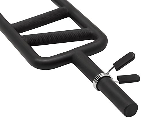 Bad Company Trizeps-Rahmenhantel Black inkl. Federverschlüssen 30/31 mm - 3