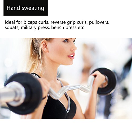 PROIRON SZ Curlstange Länge 120cm, Ø 25mm verchromt & gerändelt, SZ Hantelstange mit Sternverschlüssen, Curl Stange Langhantelstange - 7