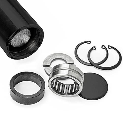 C.P. Sports Olympia Super SZ-Stange schwarz 120cm | Hantelstange Curlstange 50mm | Vollstahl, bis 180kg Gewicht | für Gewichtheben, Bodybuilding, Kraftsport, Fitness - 4