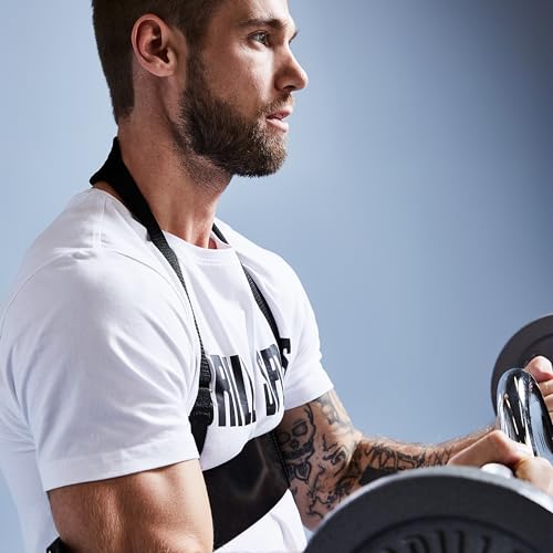 GORILLA SPORTS® SZ Curlstange - 120 cm, bis 180 kg Belastbar, 30mm, mit Sternverschlüssen, gerändelt, aus Chrom - Super SZ-Curlstange, Langhantelstange, Hantelstange, SZ-Stange - 5