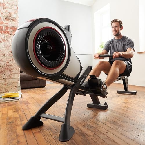 SportPlus | Rudergerät für zuhause mit Luftwiderstand (8 Stufen), App-Kompatibel, leise & flüssig trainieren, Sicherheit geprüft bis 150 kg - 2