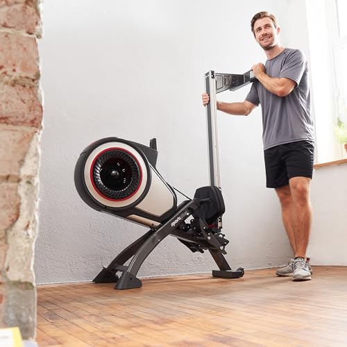 SportPlus | Rudergerät für zuhause mit Luftwiderstand (8 Stufen), App-Kompatibel, leise & flüssig trainieren, Sicherheit geprüft bis 150 kg - 3