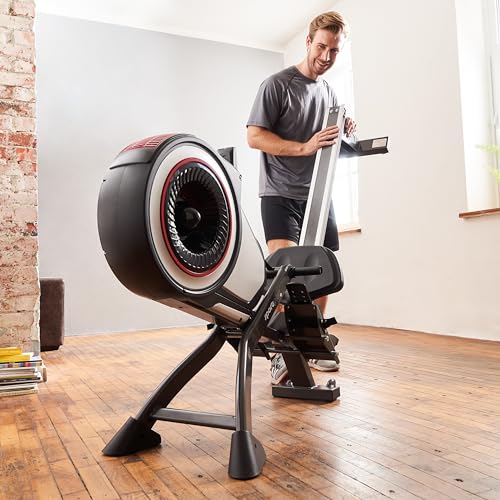 SportPlus | Rudergerät für zuhause mit Luftwiderstand (8 Stufen), App-Kompatibel, leise & flüssig trainieren, Sicherheit geprüft bis 150 kg - 7